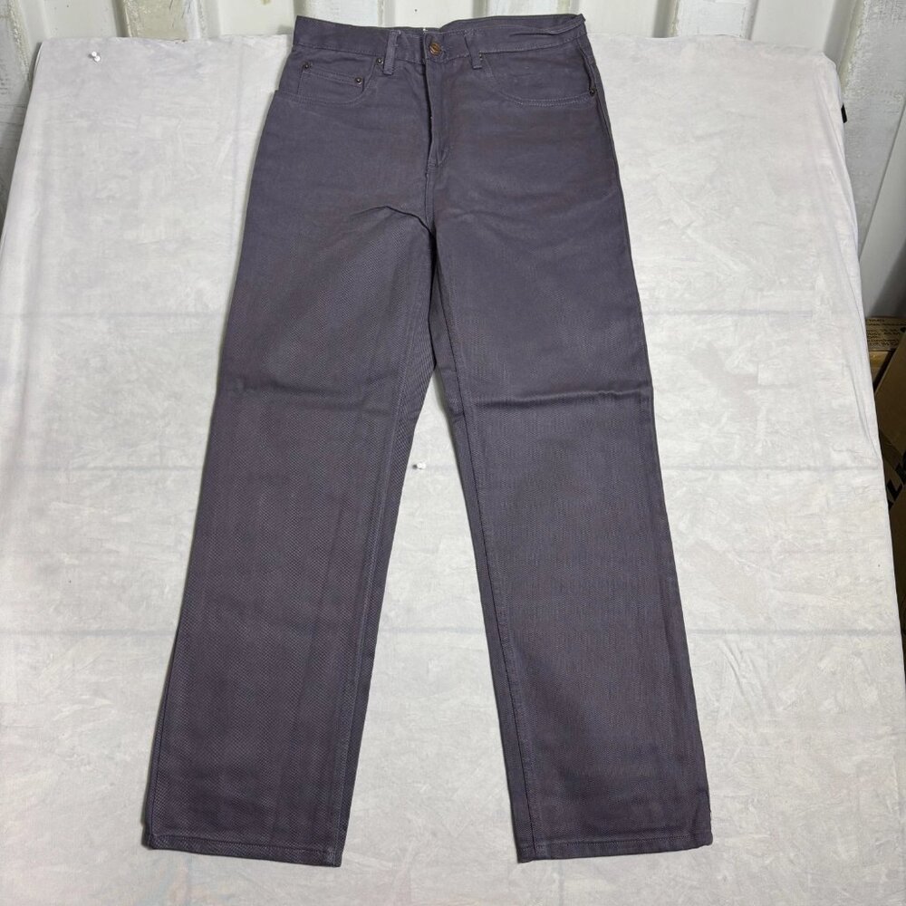 Lavana Straight Leg Jeans Mens‎ Black Denim Dark Wash 5-Pocket Zip Fly 31x30 NWT